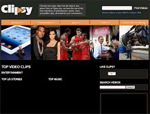 Tablet Screenshot of clipsy.com
